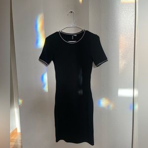 Black Body Tight T-shirt Dress Size 6
